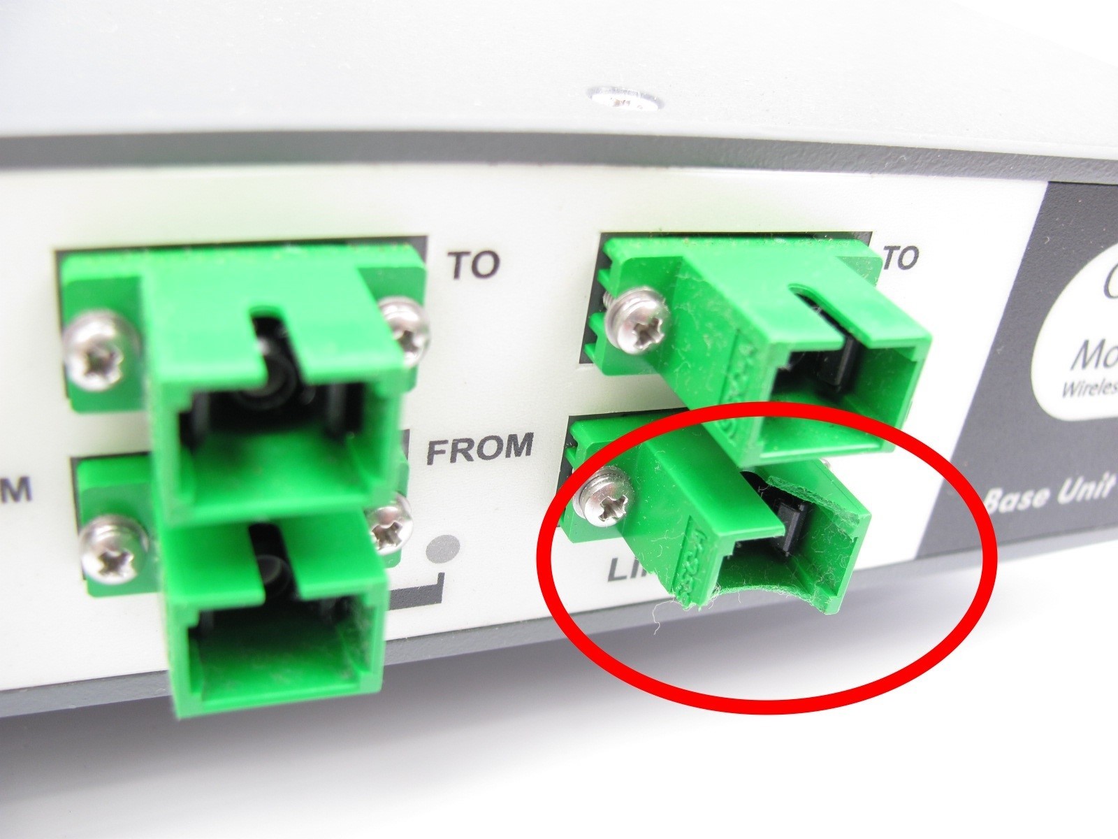 CORNING - W8-B8U 8-PORT BASE UNIT MOBILE ACCESS - 8 x SC/APC optical 1RF -TESTED