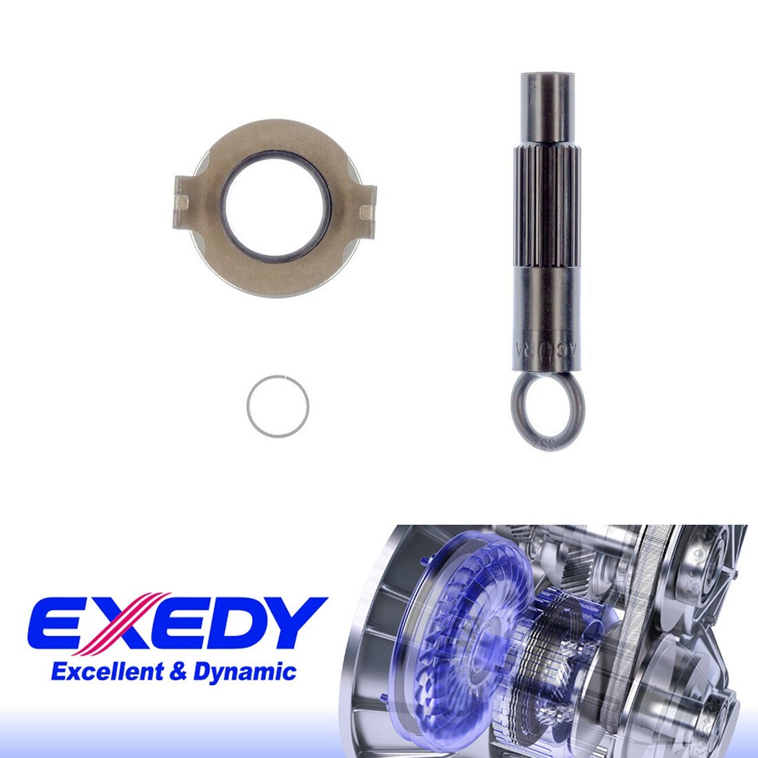 EXEDY CLUTCH KIT PRO-KIT and OEM FLYWHEEL for 2002-2015 HONDA CIVIC Si K20 K24