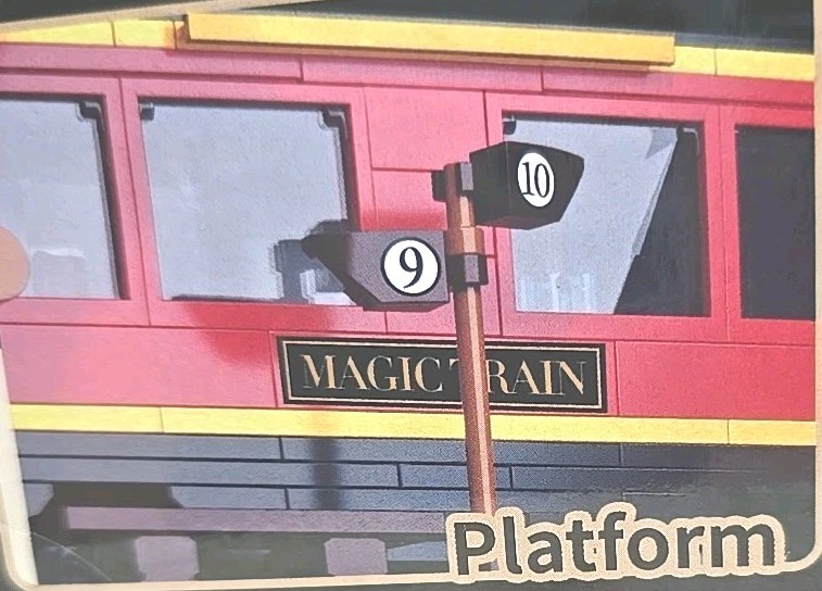 2 in 1 Harry Magic Train & Bookends Building Set 192206 1068pcs Sealed- Not Lego