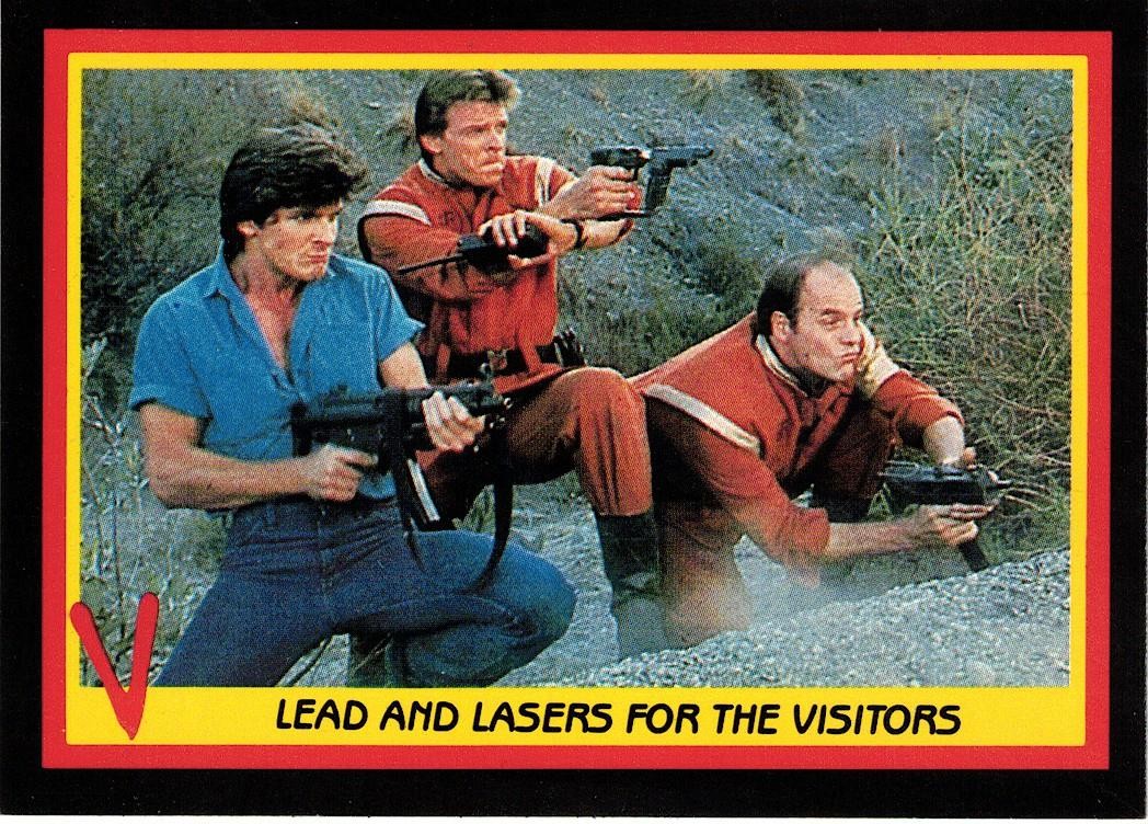 1984 V They're Here Trading Card Pack