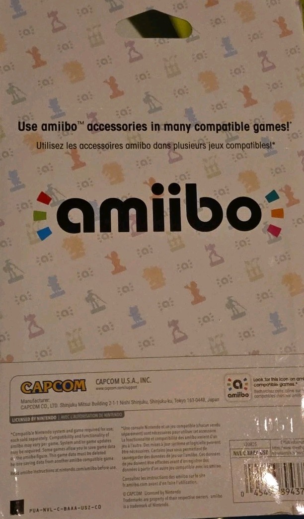 Nintendo Amiibo: Street Fighter 6 Luke Figure Capcom New