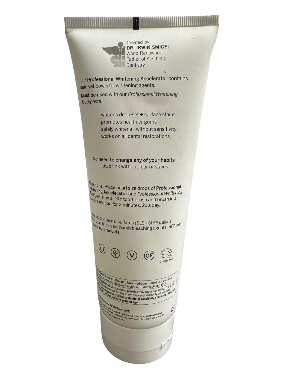 Supersmile Professional Whitening Accelerator 8 Oz SEALED