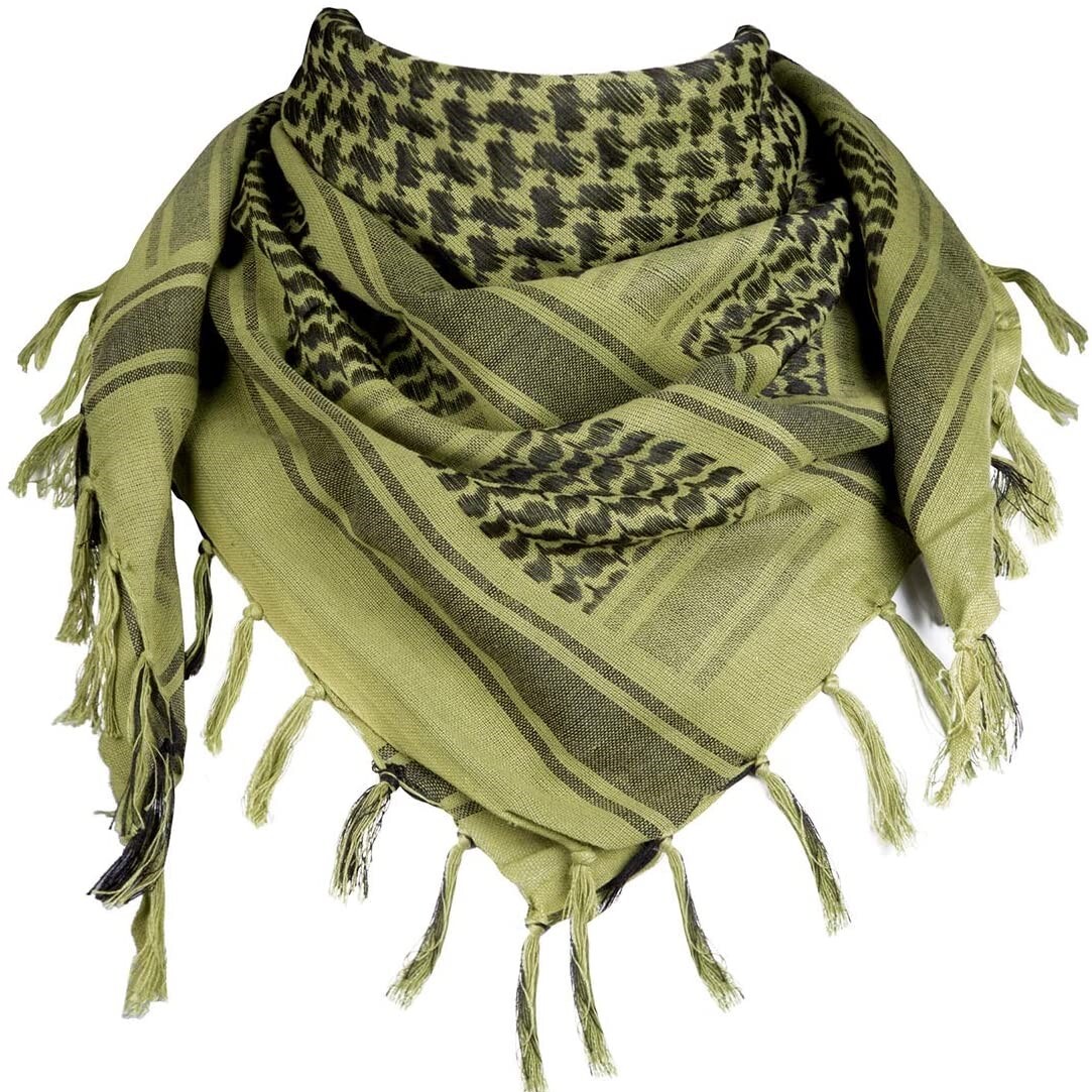 Shemagh Tactical Scarf, Arab Desert Scarf, Keffiyeh, Military Style, Bandana