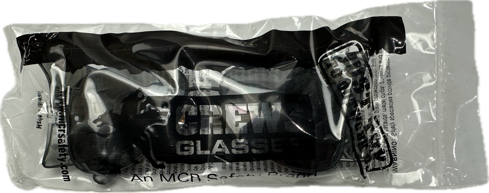 MCR Black Metal Frame Aviators Gray Lens Z87 Safety Glasses W/Side Shields