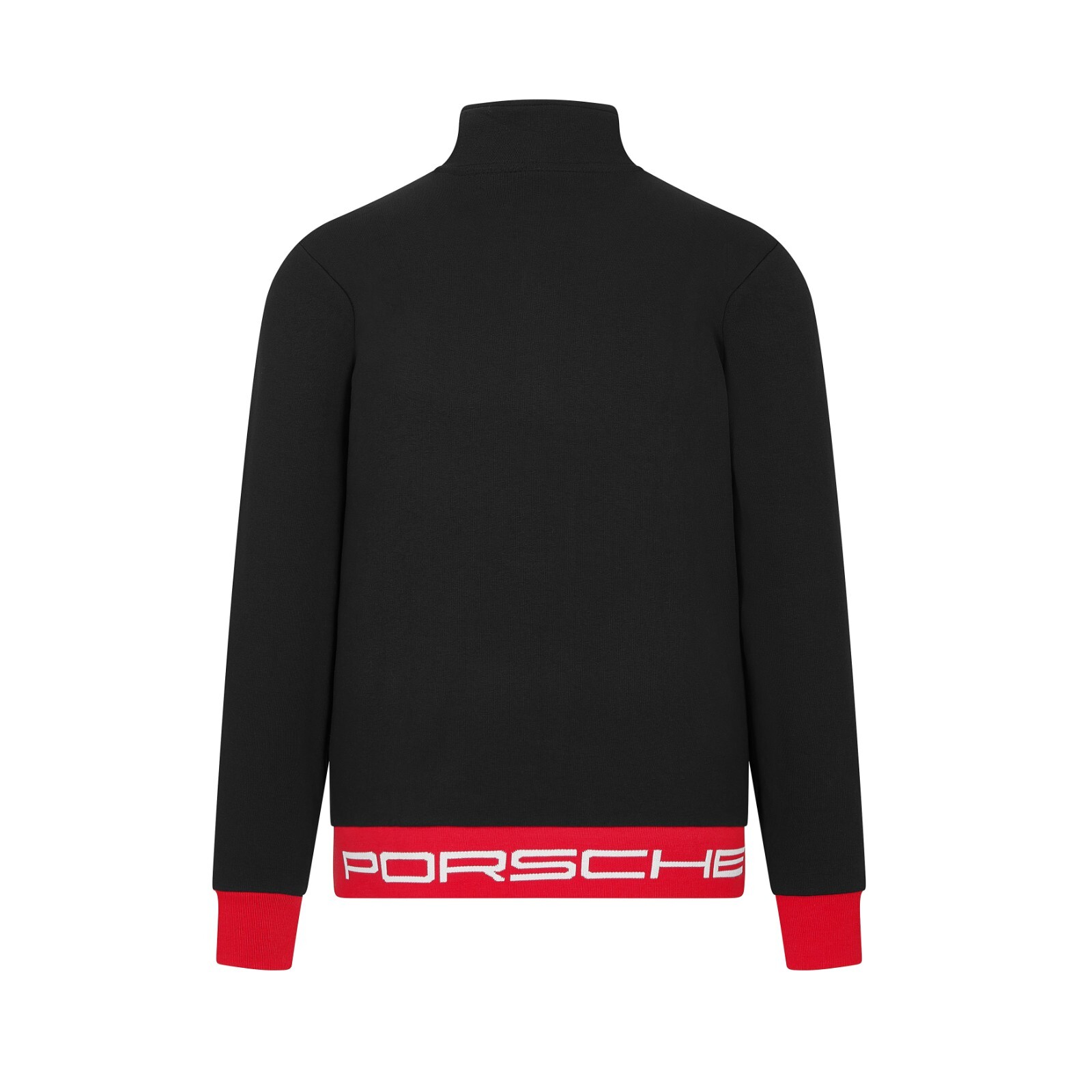 Porsche Motorsport Penske Official 1/z Quater Zip Sweatshirt Midlayer Black Red
