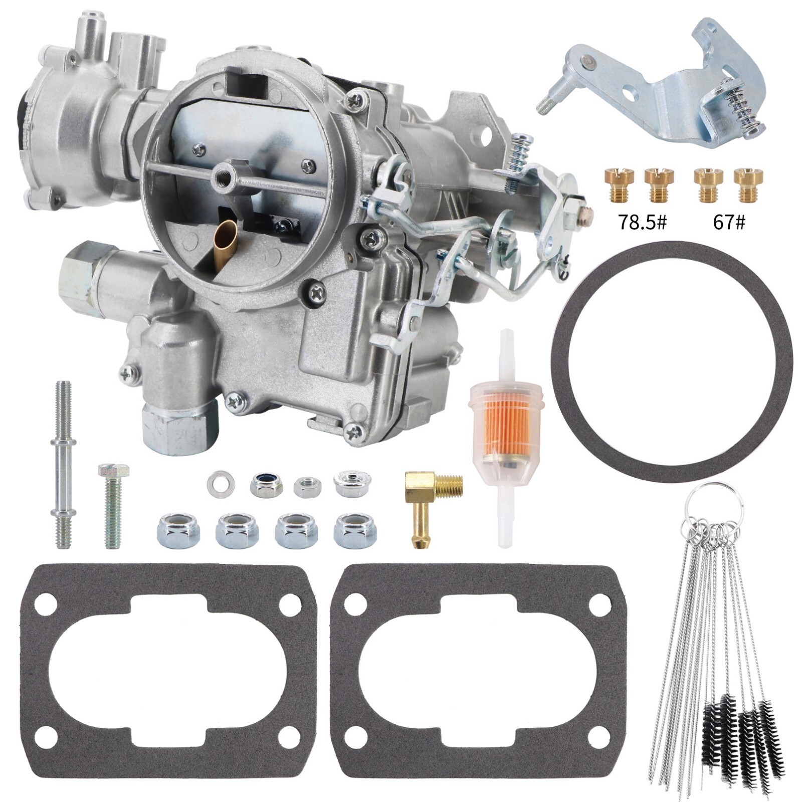 Marine Carburetor For 4cyl 2.5L 3.0L 2BBL Rochester Mercarb 3310-864940A01