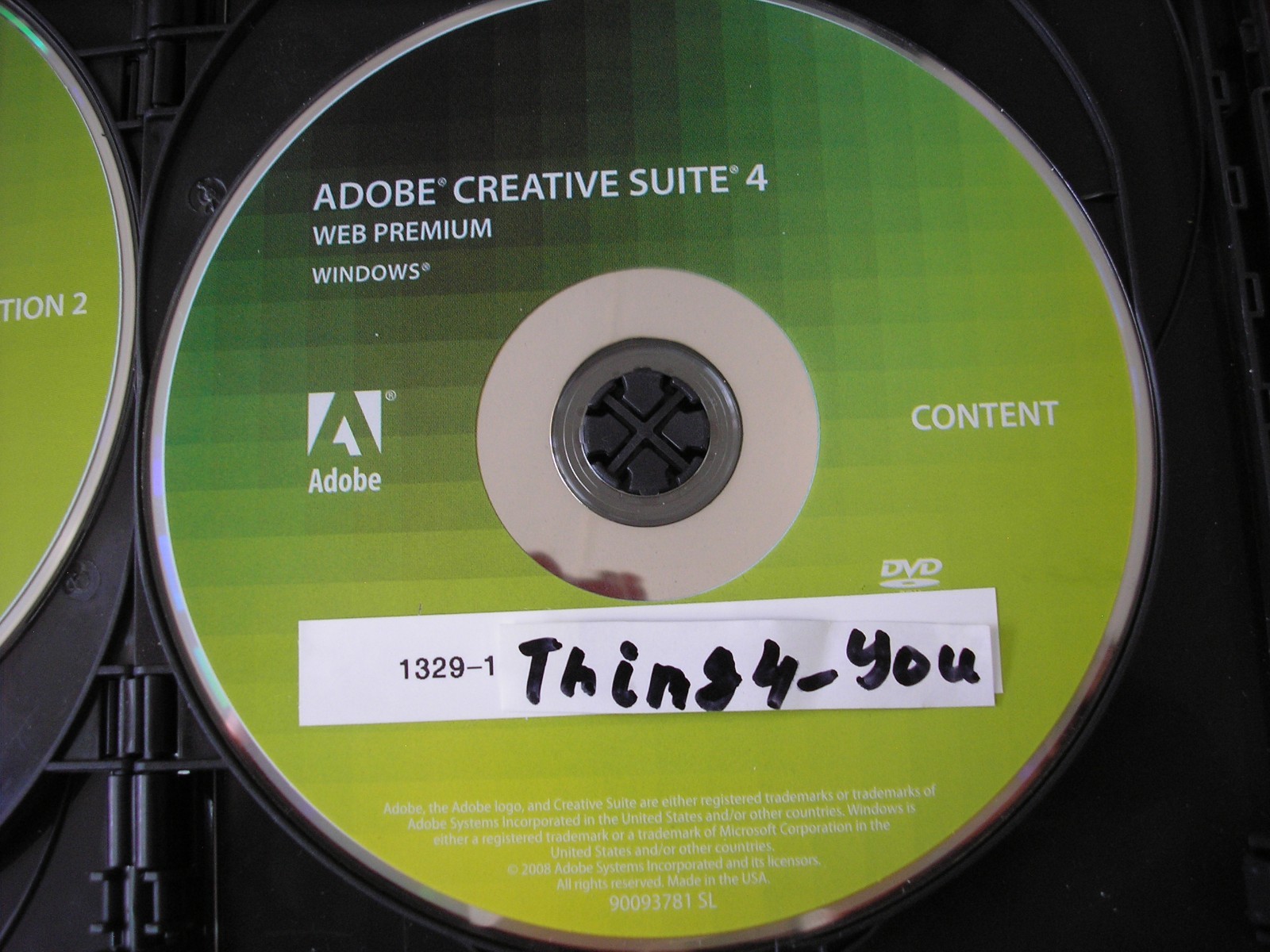 Adobe Creative Suite 4 CS4 WEB Premium For Windows PC Full Retail DVD Ver. w/SN