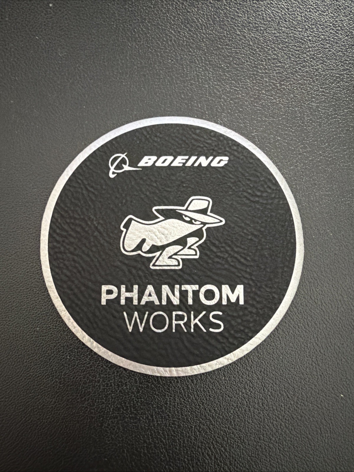 Boeing Phantom Works IRON ON Patch - Advanced Defense Aircraft Stealth