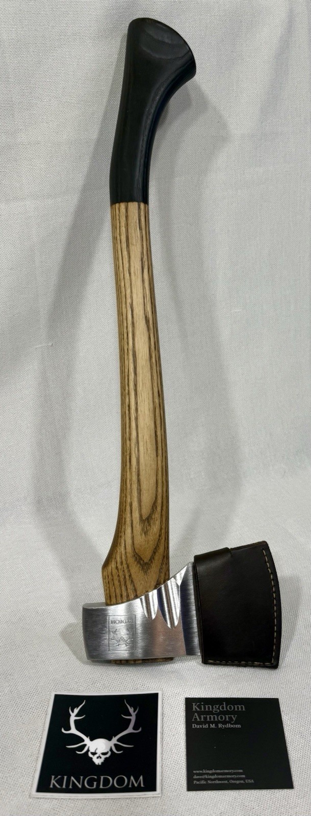 KINGDOM ARMORY, RYDBOM HERITAGE COLLECTION WOODSMAN HATCHET