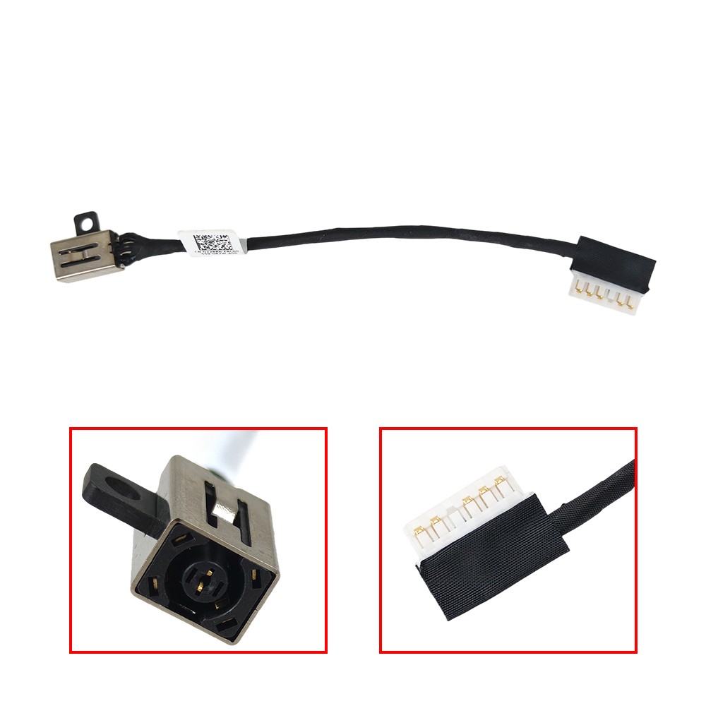 DC Power Jack Cable Charging Port Replace For Dell Inspiron 15 3593 5593 17-3793