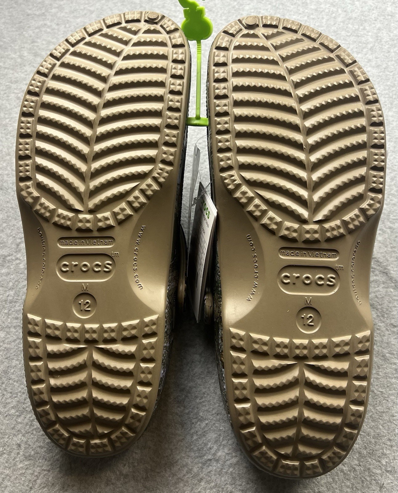 Crocs Baya Realtree Edge Clogs Adult Men's Size 12 Shoes 210511-90H New