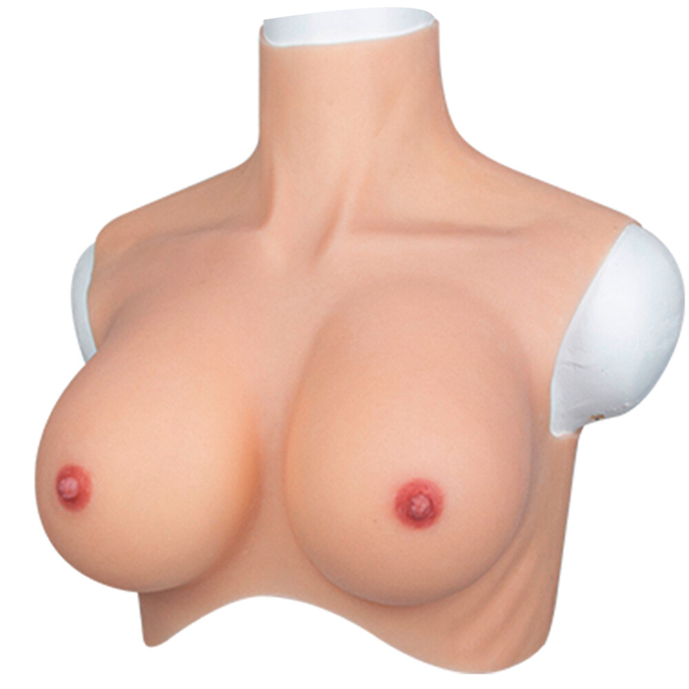 B-H Cup Realistic Breast Forms Silicone Fake Boobs For Crossdresser Drag Queen