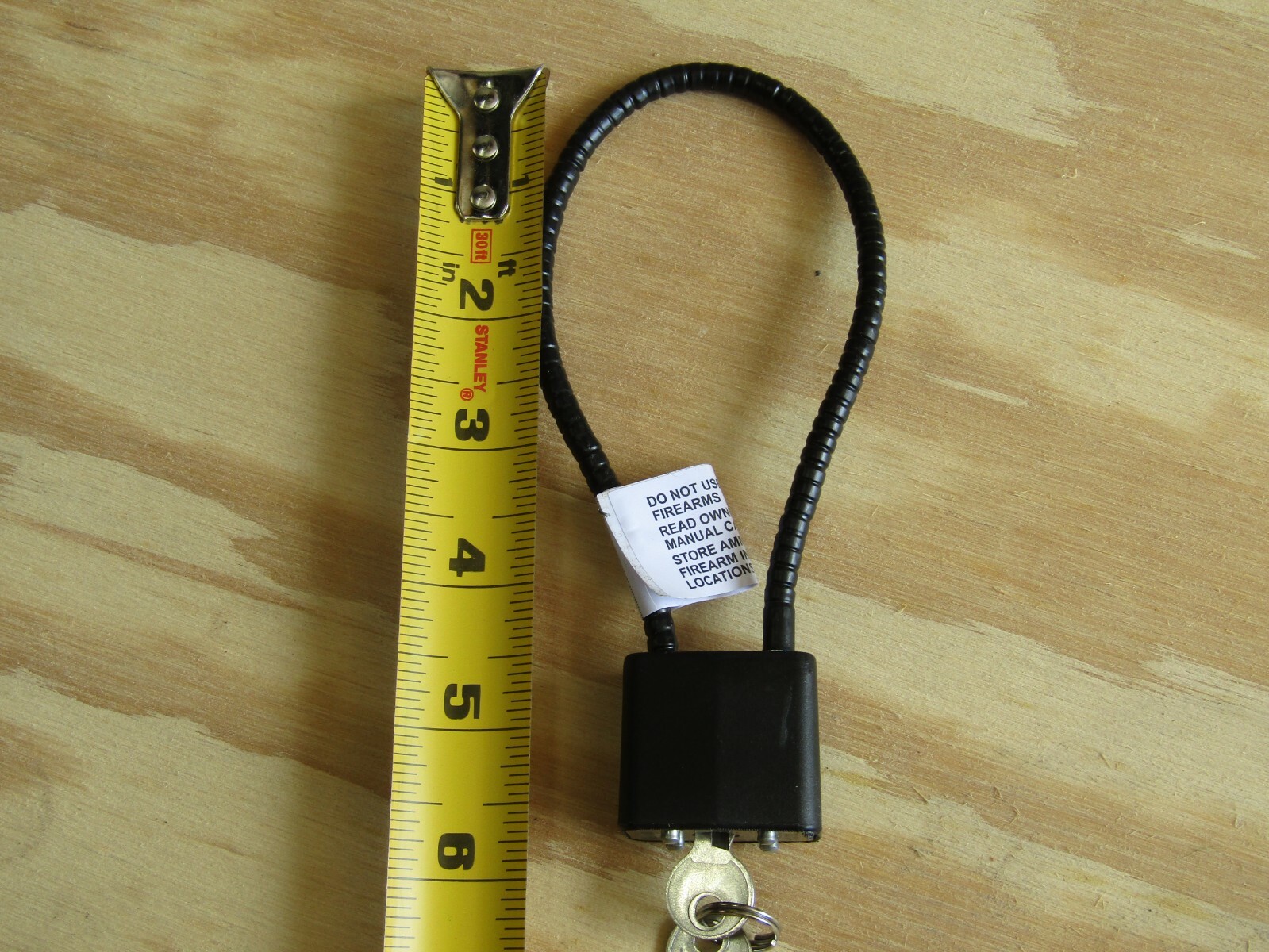 30 cable gun locks 10" NY CA MA DOJ approved Safe rifle pistol shotgun