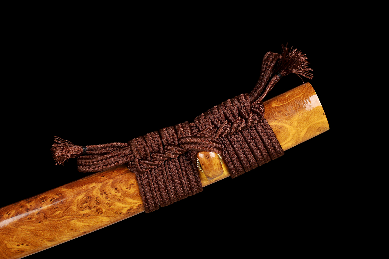 Japanese Samurai Katana Wakizashi Sword Clay Tempered L6 Steel Real Hamon