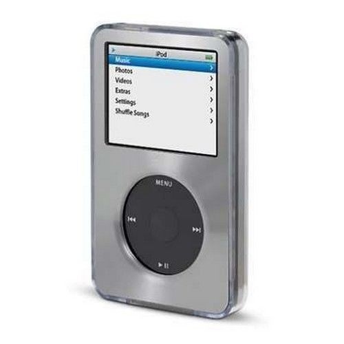 Gray Apple iPod Classic Aluminum Plated Hard Case Cover 6th 80 120gb 7th 160gb