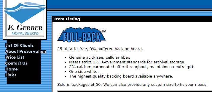 50 E. Gerber Silver & Golden Age Mylites 2 & 35 PT Full Backs 775M2 750FB 7 ¾”