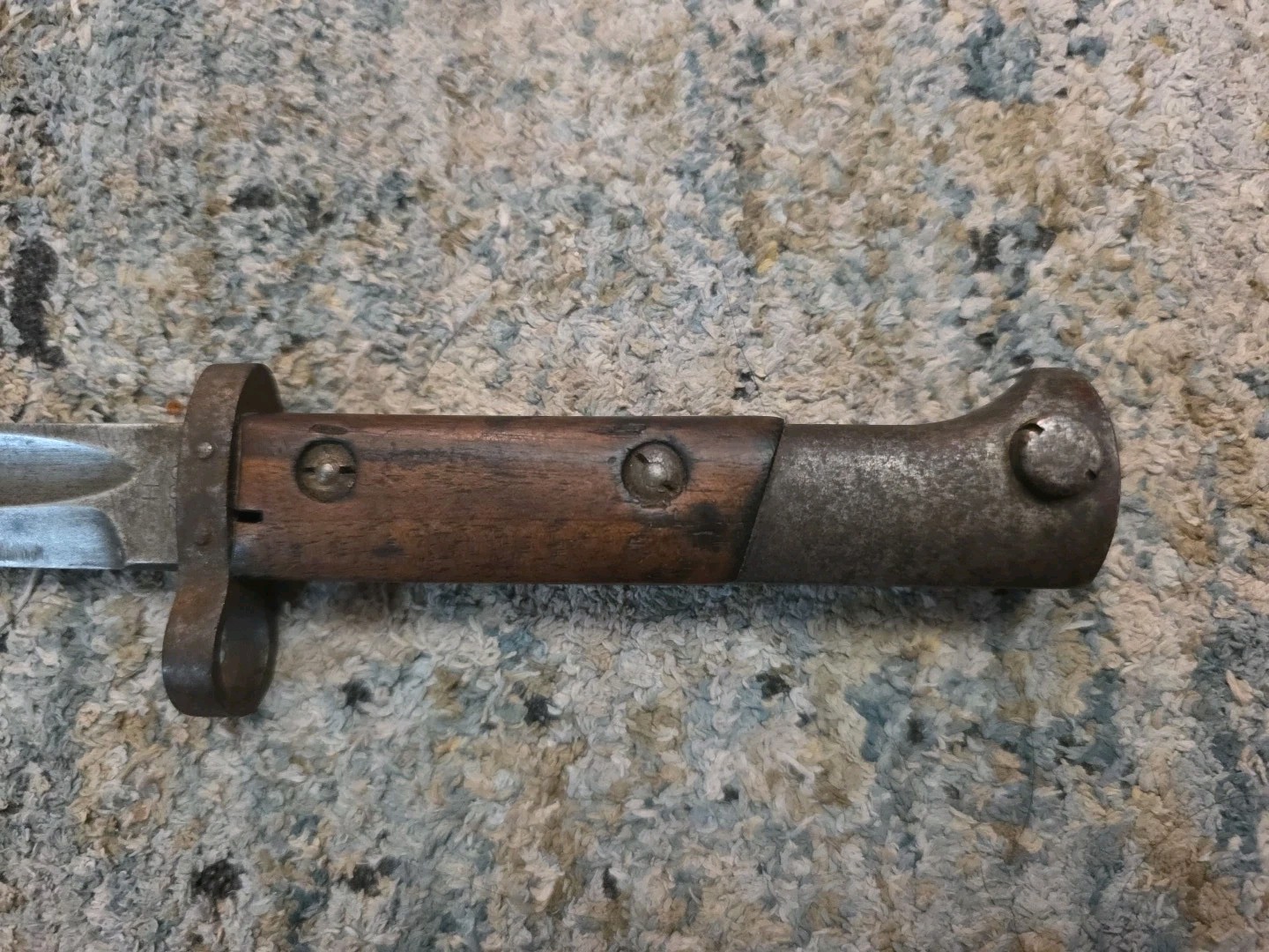 CSZ- H Bayonet & Matching Scabbard Original WWII