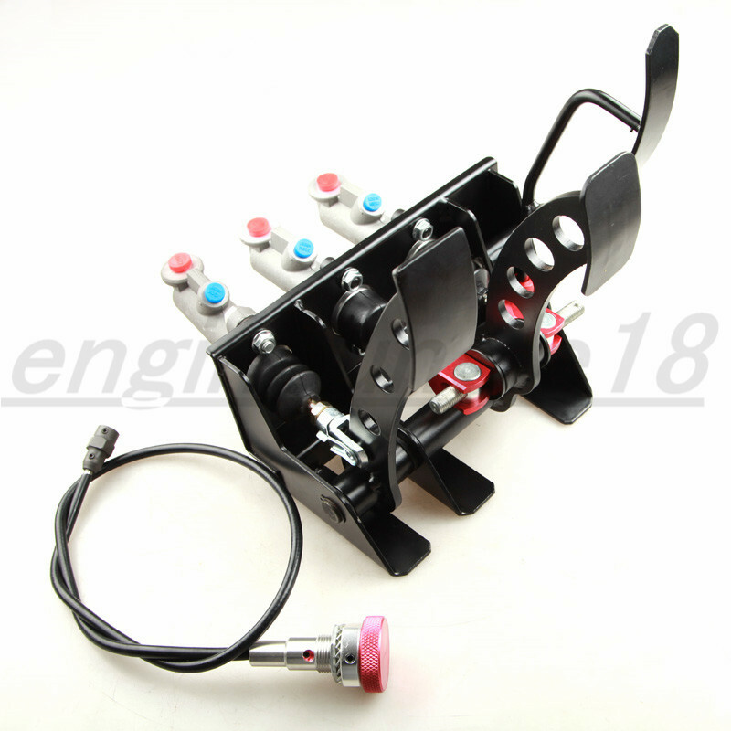 High Quality Race Rally Hydraulic Clutch Brake Bias Pedal Box Assembly Kit