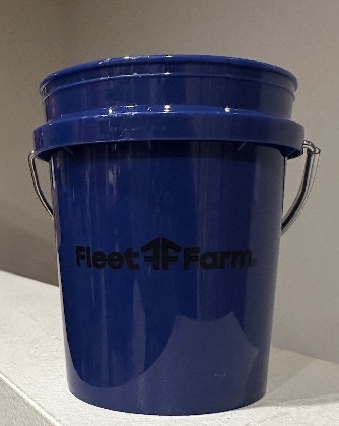 Fleet Farm BLUE Mini Bucket JUST RELEASED ALREADY SOLD OUT