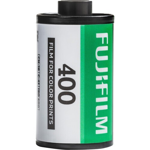 Fujifilm 400 Color Print 35mm Film, 36 Exposure Roll, 3 Pack