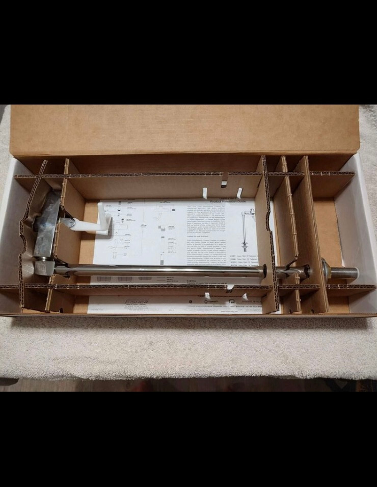 Fisher Glass Filler 14Ped 3/8M 12726 + Geniune OEM BRAND NEW In BOX