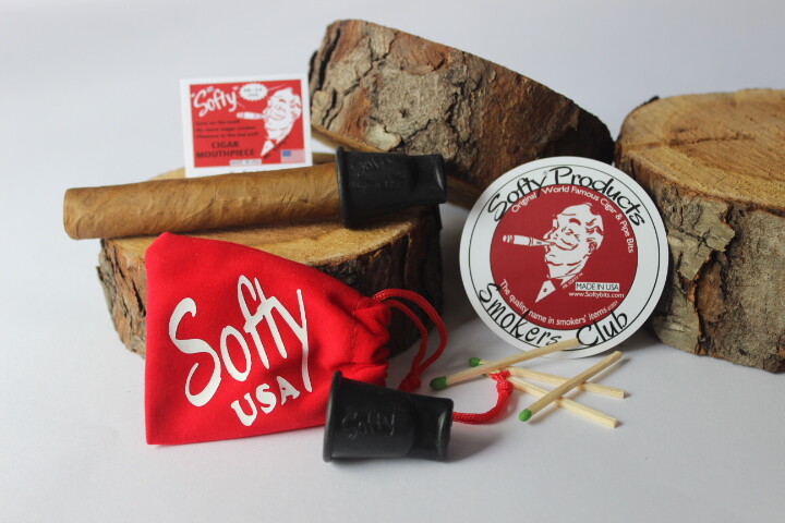 CIGAR HOLDER (RING SIZE 48-54) MADE IN USA SOFTY 48-54 RING SIZE...3 PIECE SET