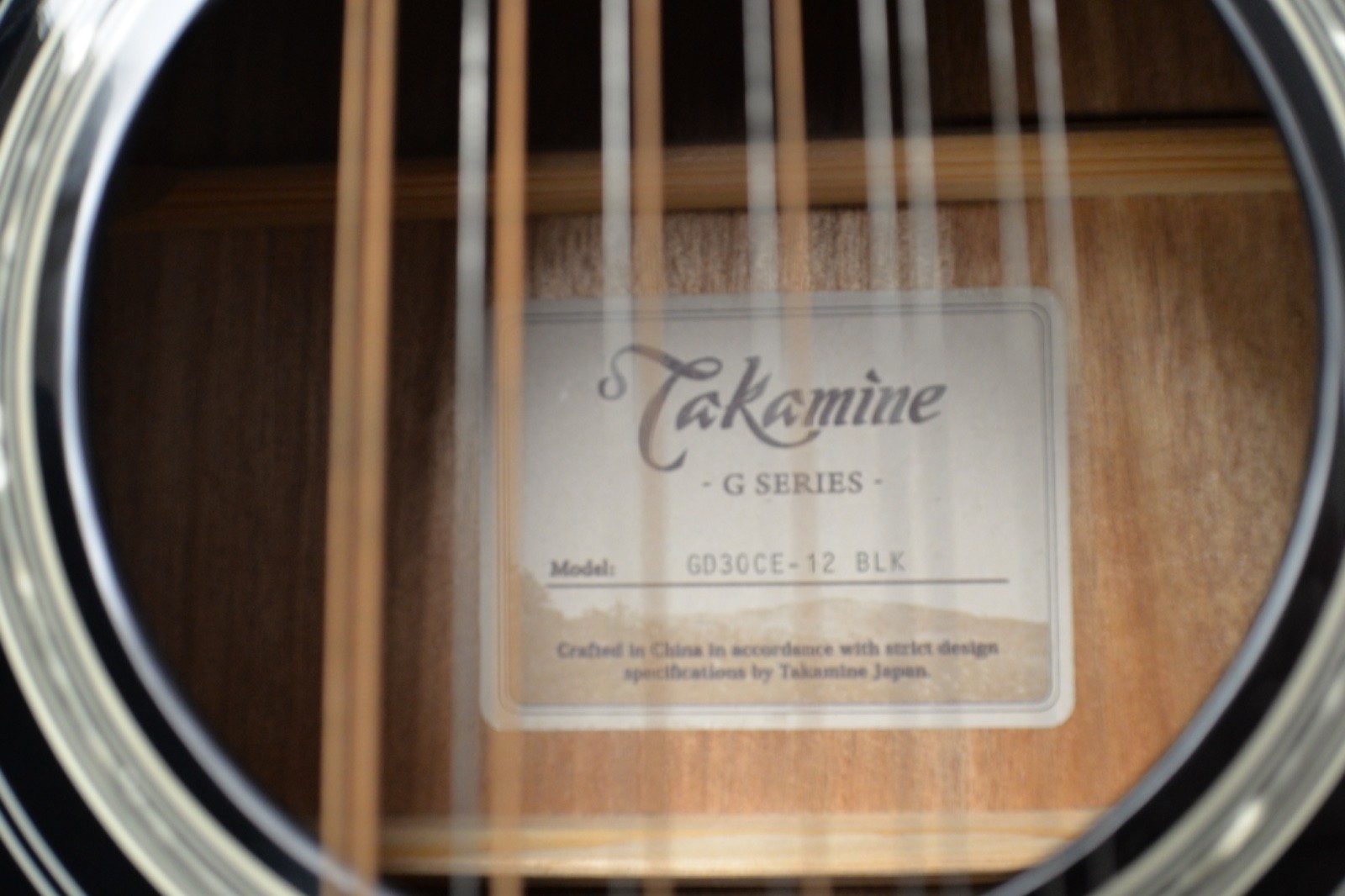 Takamine G Series GD30CE-12 12-String Acoustic-Electric Guitar