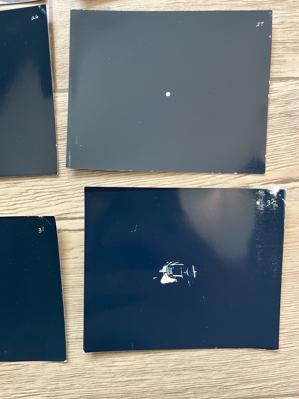 Vintage NASA Gemini Spacecrafts Photo on Kodak Paper SPACE - Lot Of 30