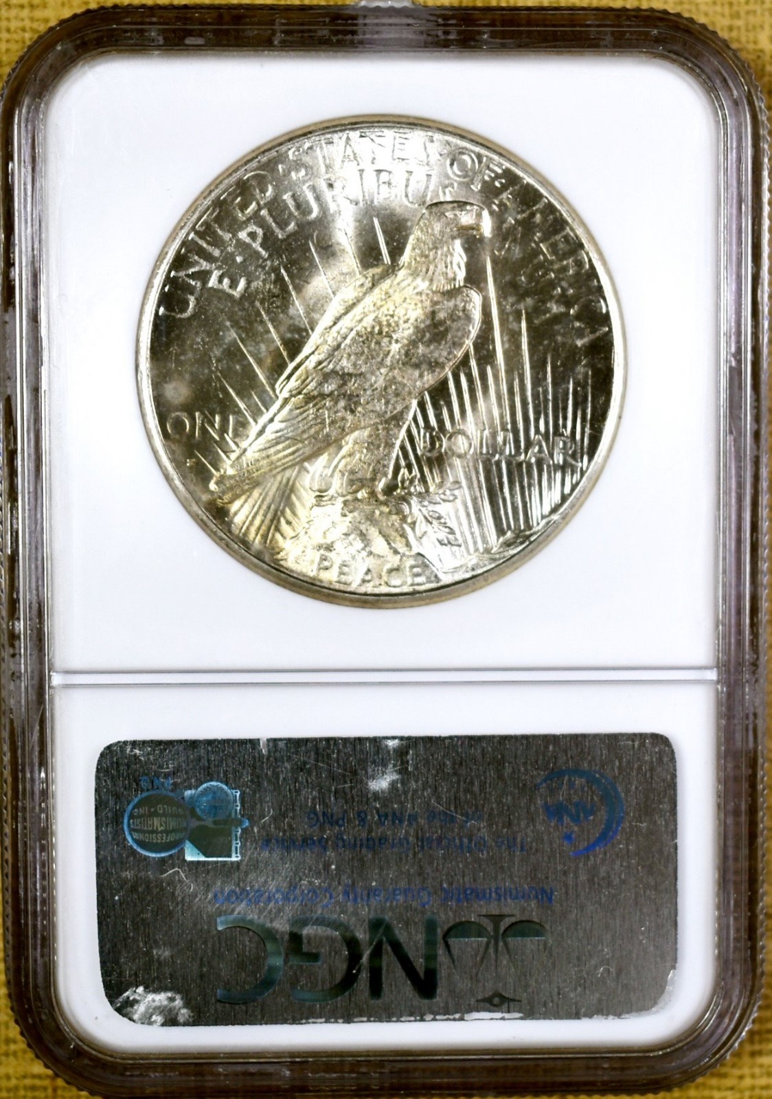 1928-S NGC MS62 Peace Dollar
