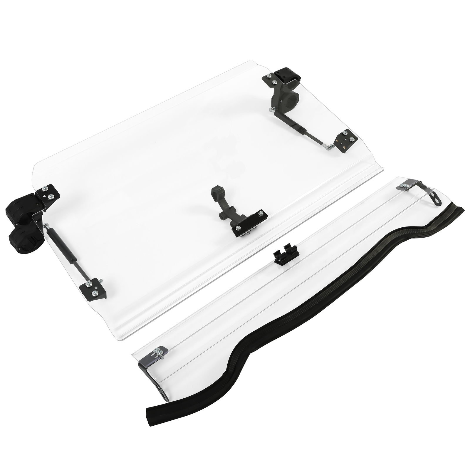 3-IN-1 Full Flip Up Split Windshield For 2014-18 Polaris RZR XP 1000 /S4 RZR 900