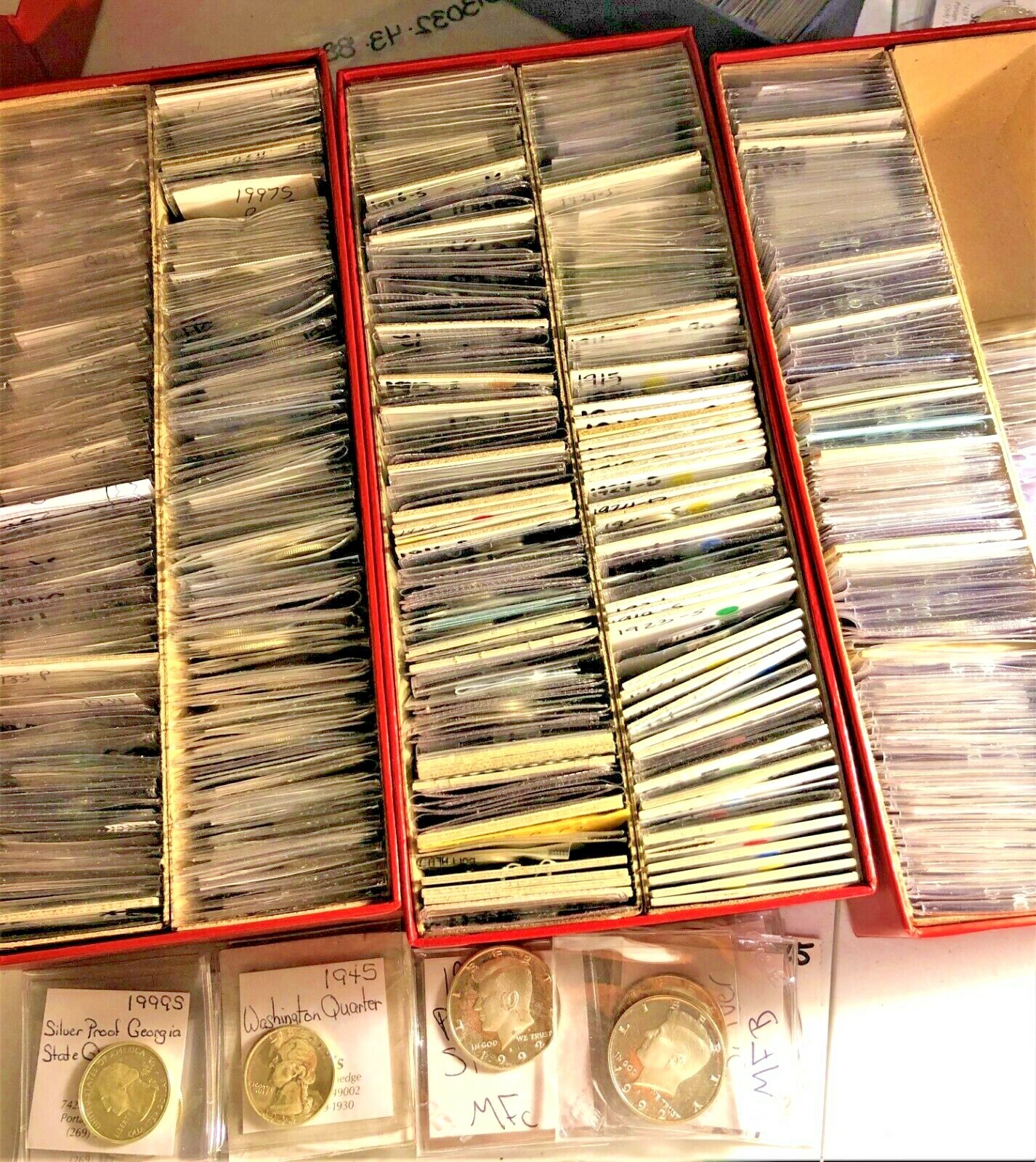 BIG GRAB BAG WITH OVER 80 COIN, SILVER, MINT, PROOF COINS, PR69 NGC/PCGS #NB5