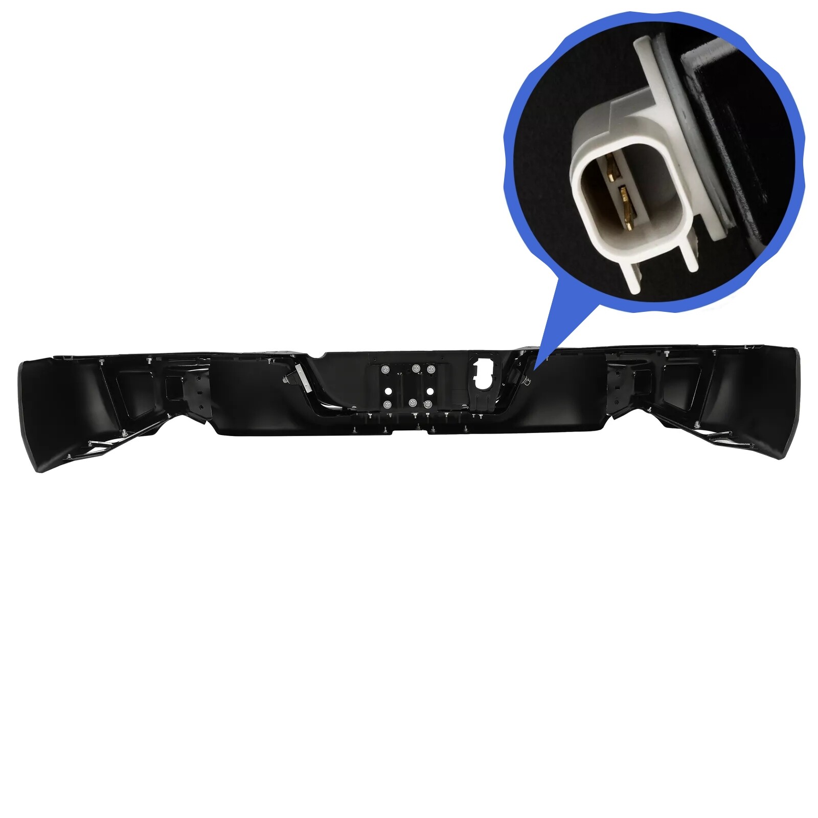 Painted To Match - Rear Step Bumper Assembly for 2009-2018 Dodge RAM 1500