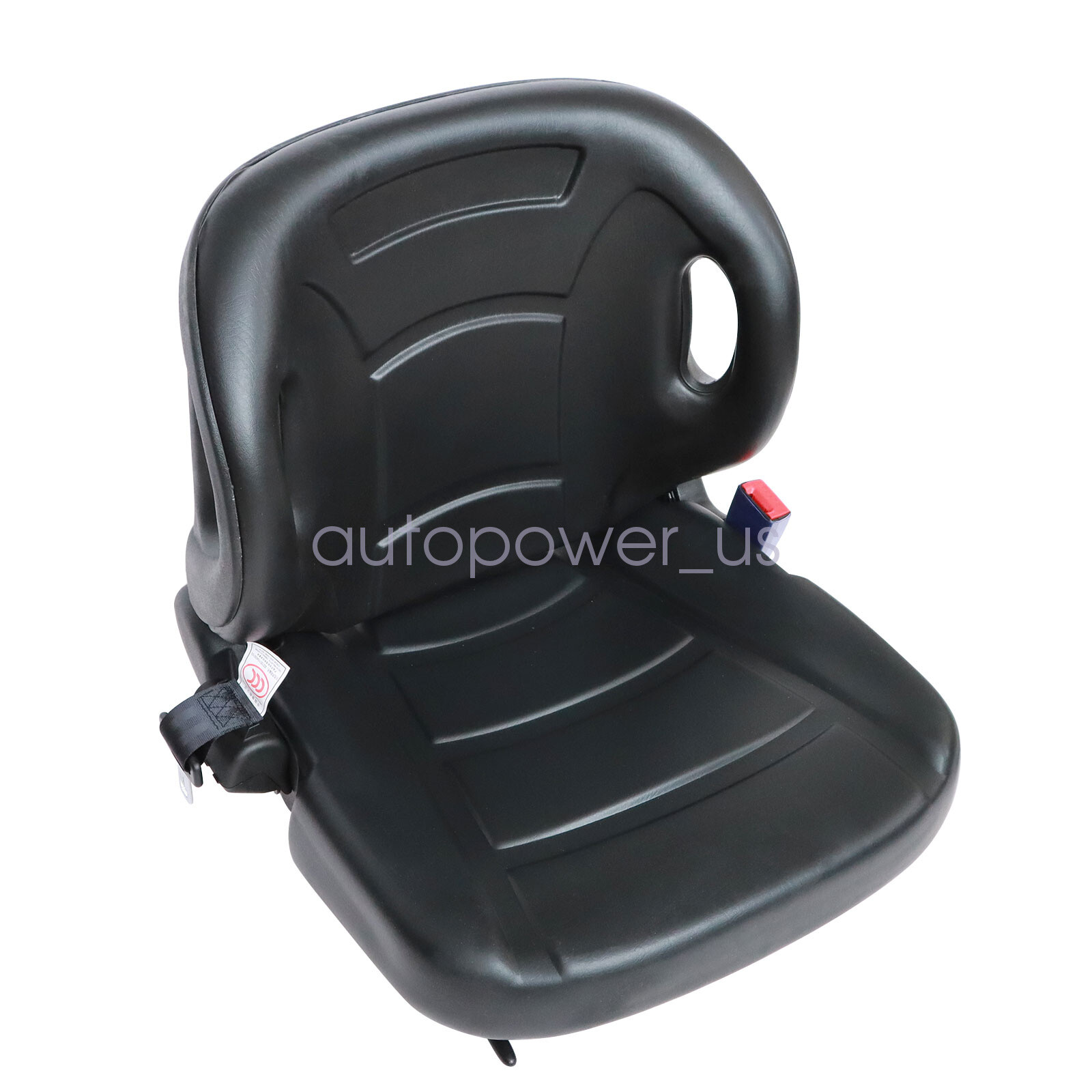 New For Toyota Forklift Seat With Seatbelt & Switch Adjustable Back Universal