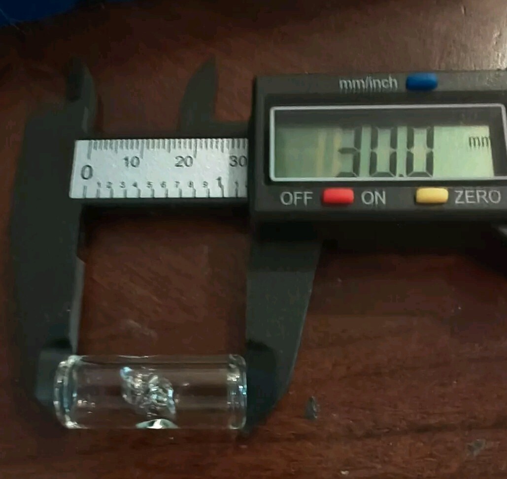 Glass Filter Tips Crutch 12mm x 5 pack