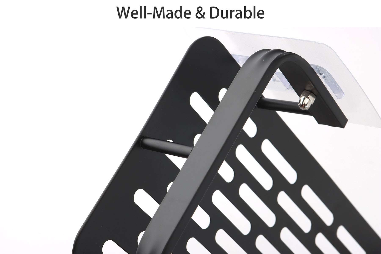Wall Mount Bathroom Shower Caddy Shelf Rack Storage Basket for Shampoo Soap USA
