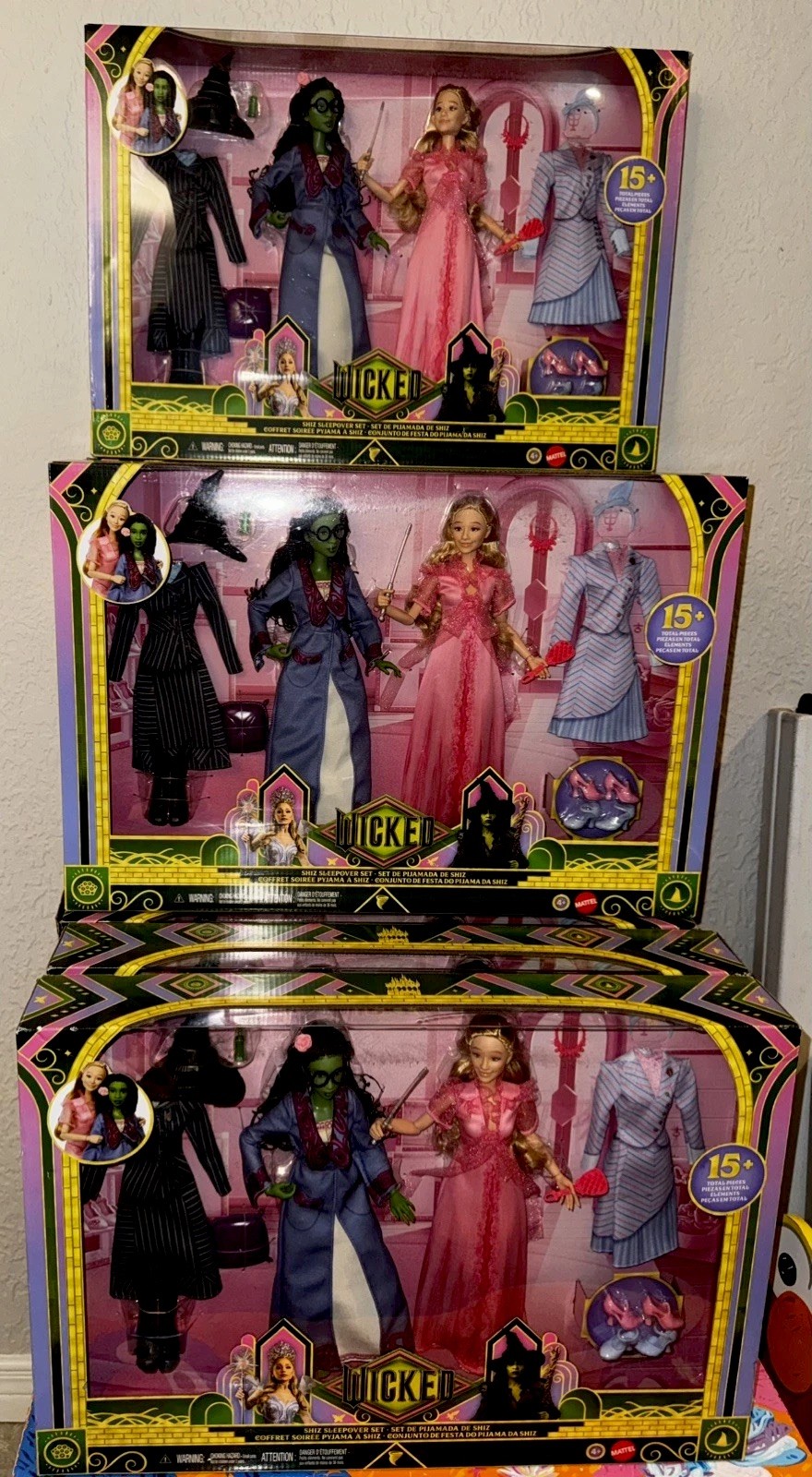 Best Box For Collectors Wicked Shiz Sleepover Doll Set Glinda & Elphaba