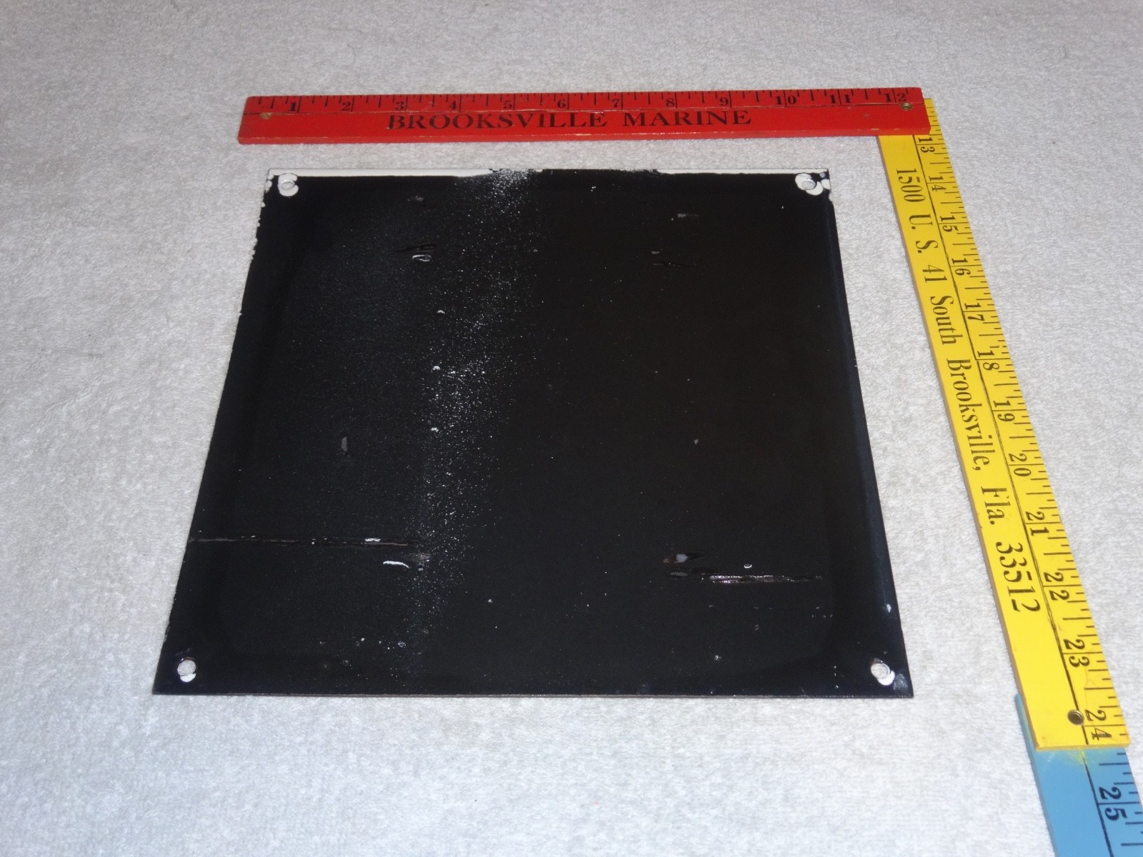 VINTAGE TRIUMPH T110 MOTORCYCLE DEALER TIGER 10" PORCELAIN METAL GASOLINE ⛽ SIGN