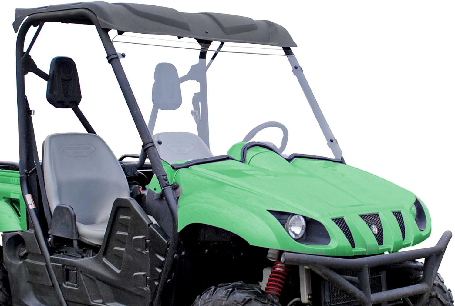 Full Front Windshield Scratch Resistance For Yamaha Rhino 450 660 700 2004-2013