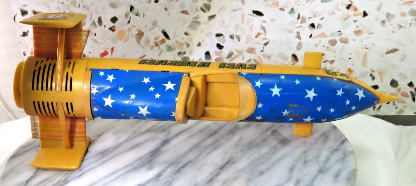 Vintage Krypton Electronics Evil Knievil X2 Skycycle AM Radio Parts/Repair RARE