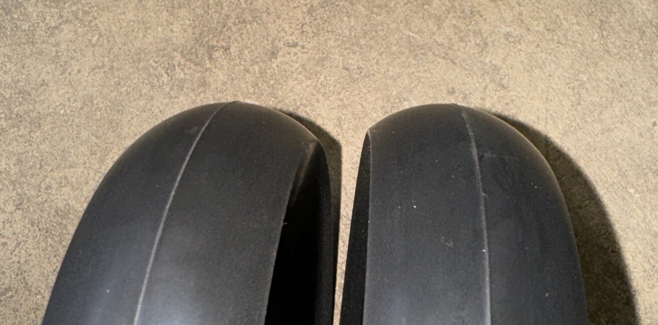 TWO 6" x 1.5" Quickie Wide PRIMO TIRES Ki Wheelchair Front Wheel Caster 5/16" ID