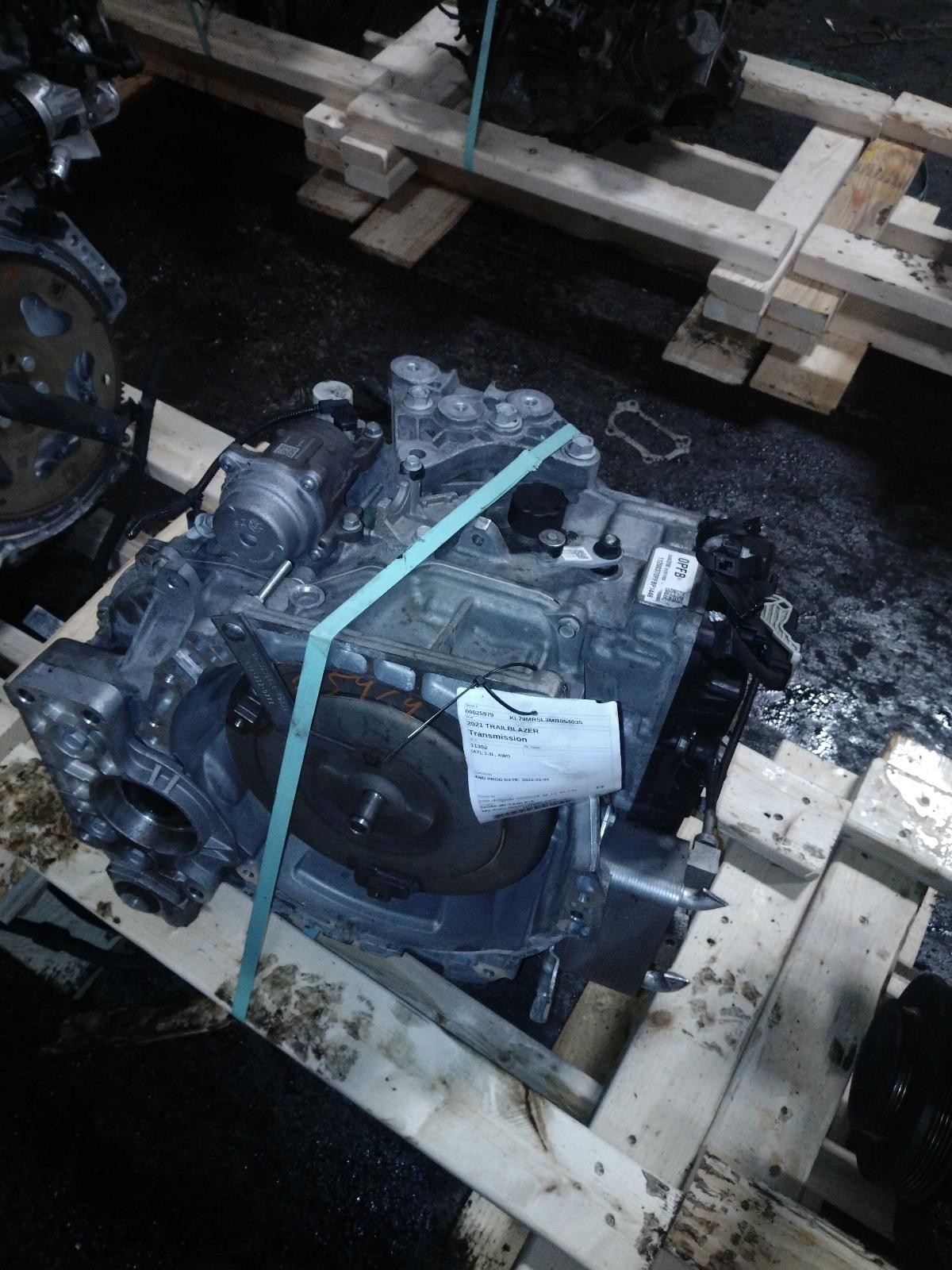 Used Automatic Transmission Assembly fits: 2021 Chevrolet Trailblazer AT 1.3L AW