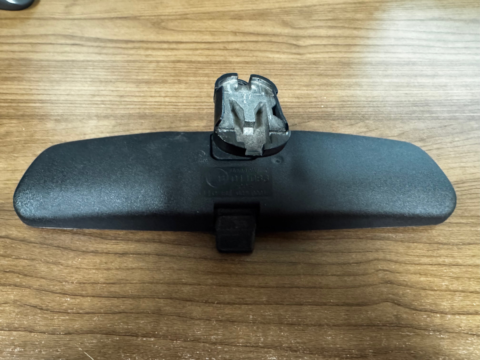 06-20 FORD F-150/E-150 REAR VIEW MIRROR MANUAL DIMMING ASSY OEM DONNELLY 011083