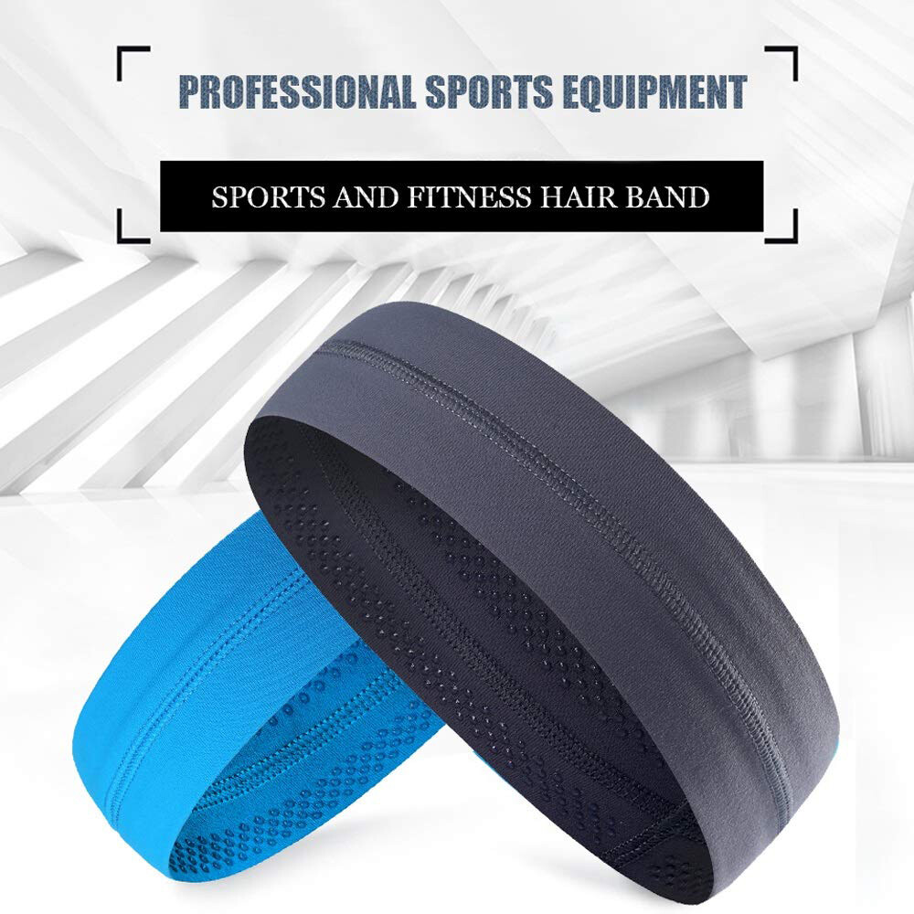 Sweatbands Sports Headband for Men Moisture Wicking Hairband Athletic Headbands