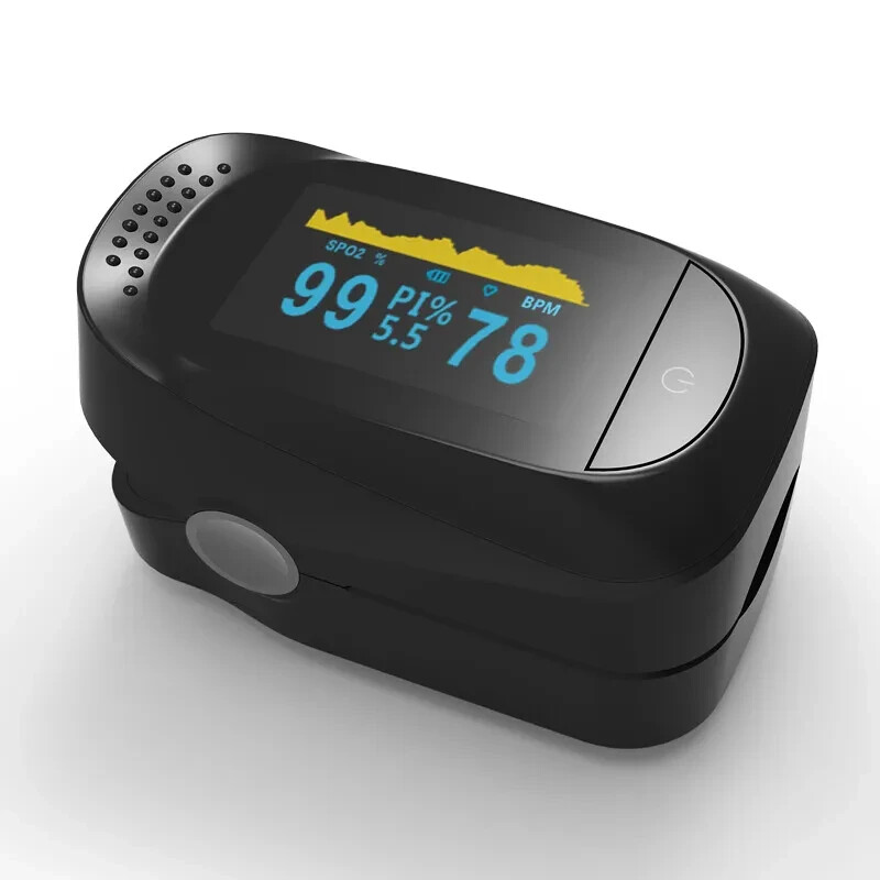 OLED Finger Pulse Oximeter Heart Rate Spo2 Monitor Blood Oxygen Meter Sensor