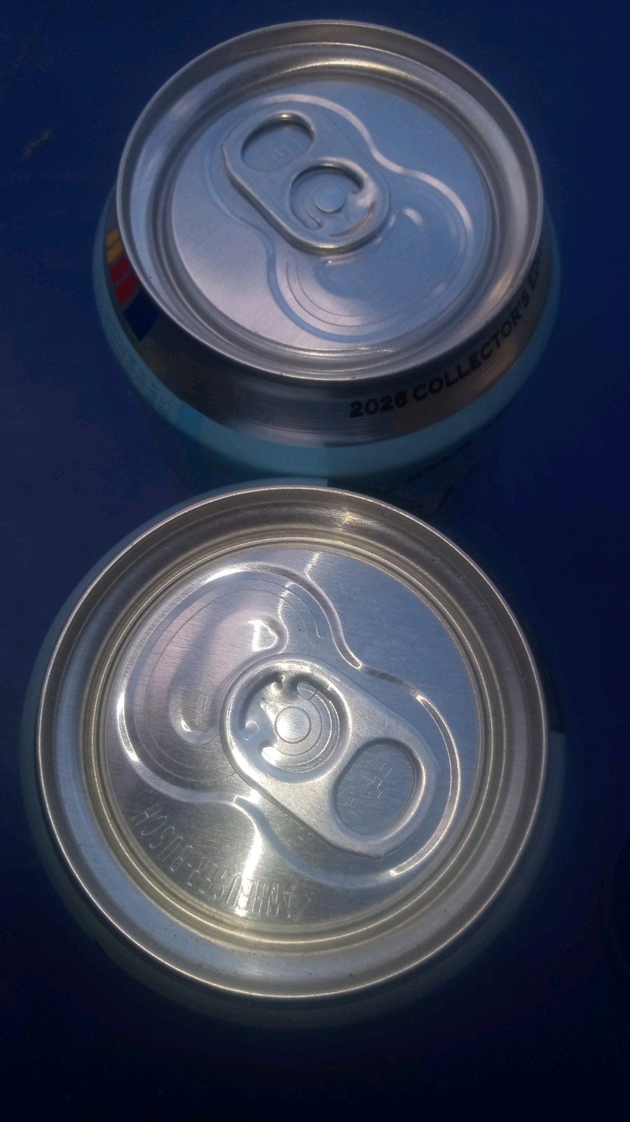 BUSCH LIGHT 2026 King Salmon & Bass EMPTY BEER can Fishing B/O can Lot Of 2