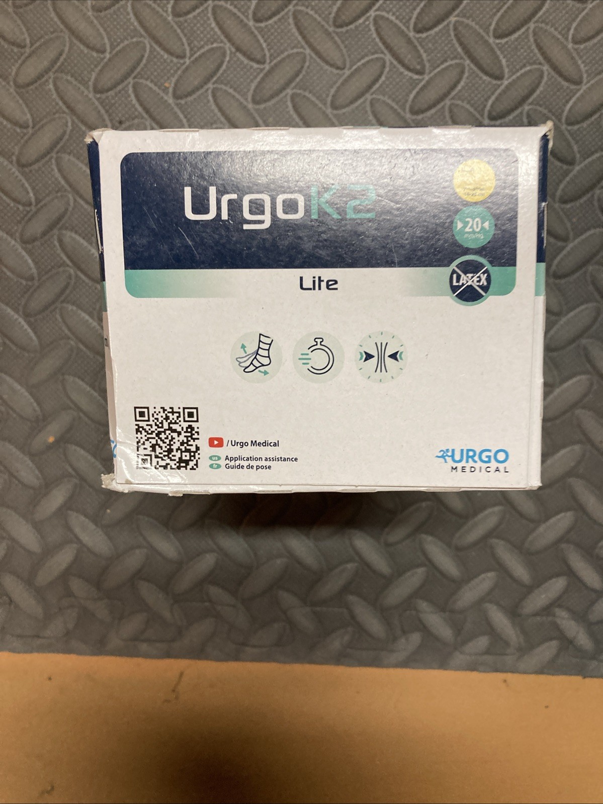UrgoK2 lite Dual Compression System - 553245 4" 10 cm 20 mm/hg Torn Box Ex 2027