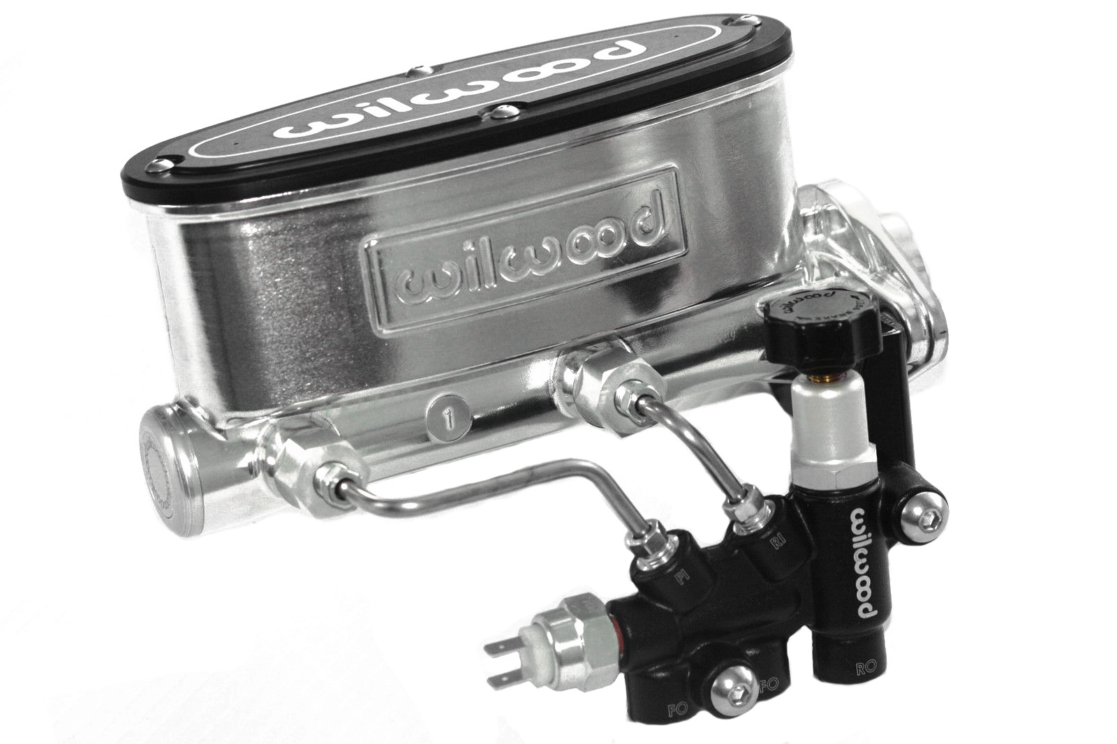 Wilwood Polished 1" Bore Master Cylinder & Adjustable Proportioning Valve