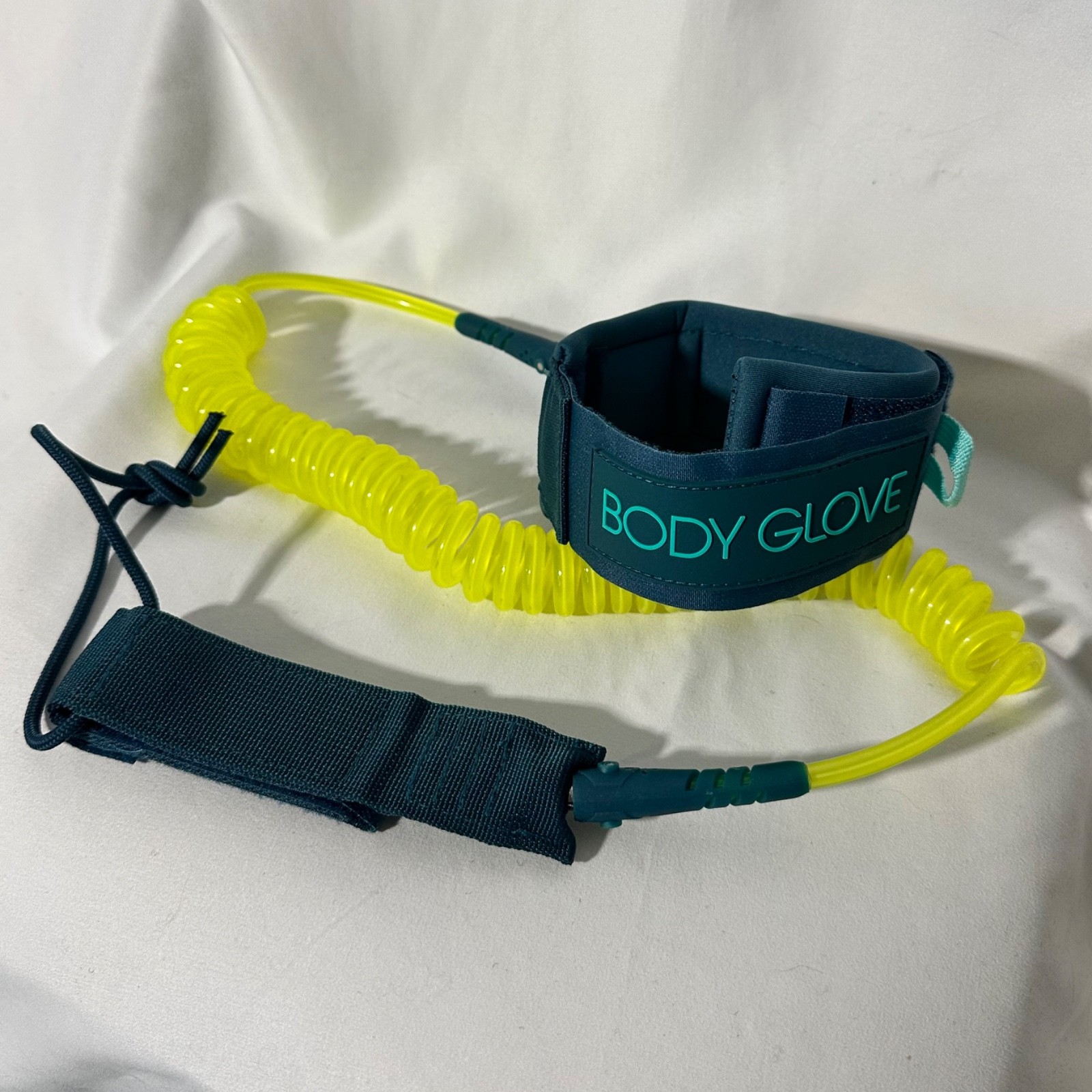 Body Glove SUP Paddleboard Or Surf Leash – Coiled Cord, Neoprene Ankle Strap