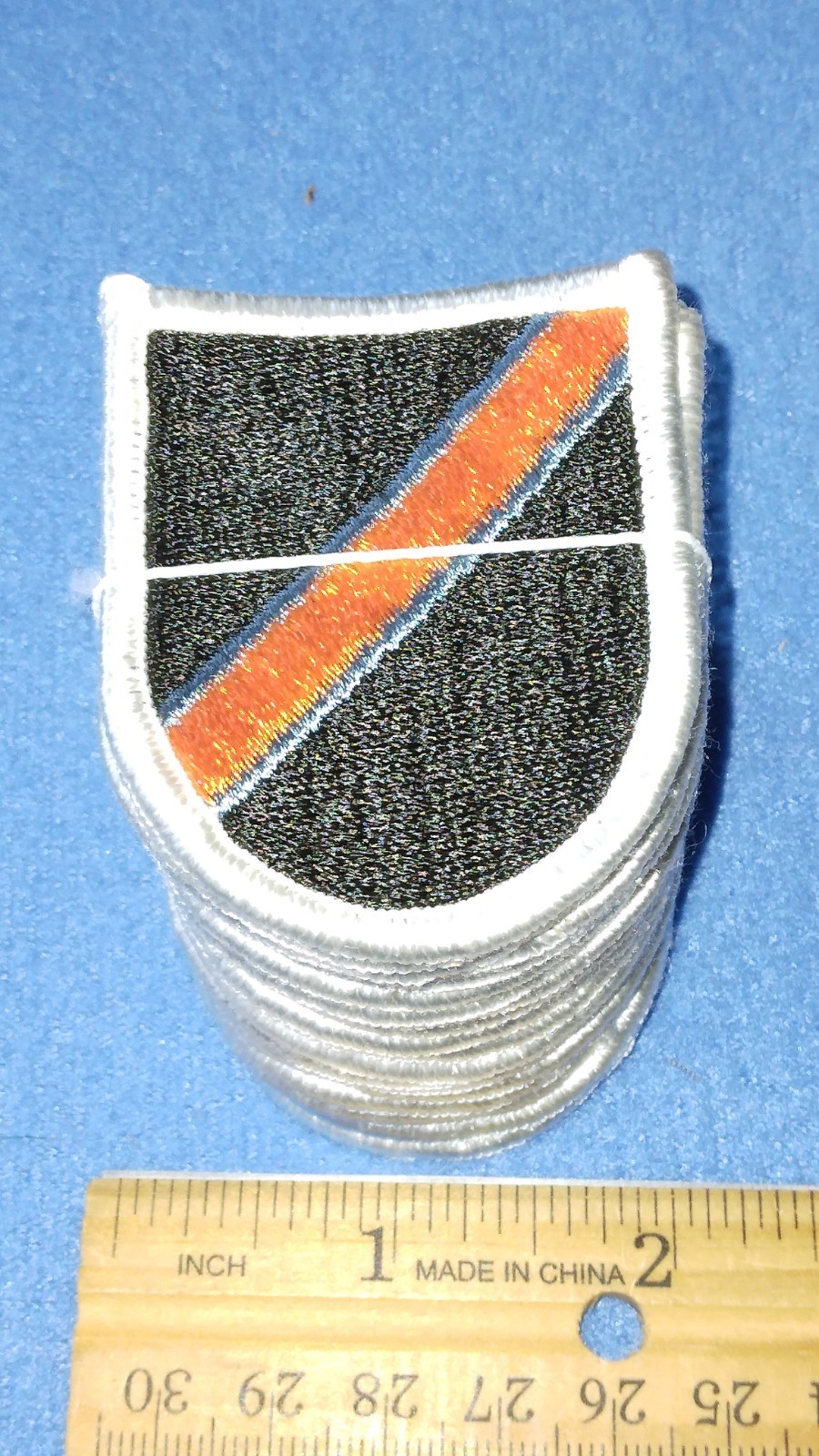 BUNDLE OF 20 - 184th CAVALRY REGIMENT - 1st SQUADRON FLASHES - NEW