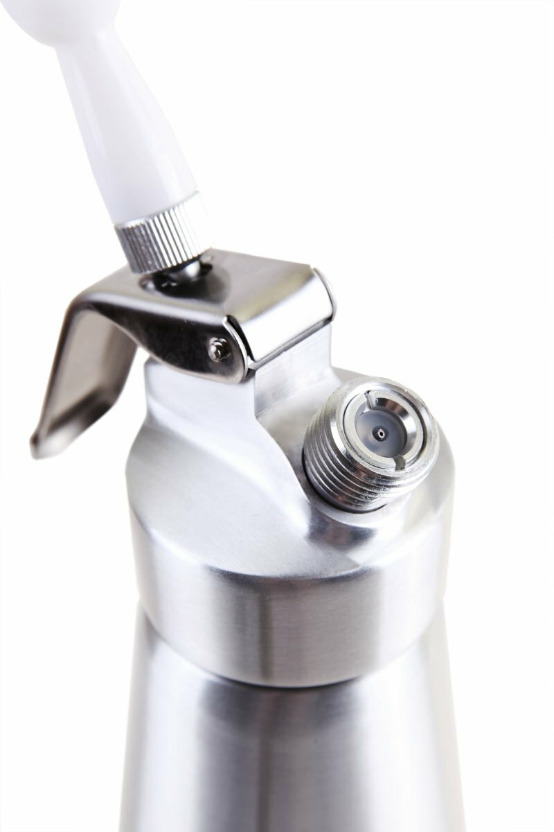 Whip Cream Maker Whipper Dispenser 1 pint (.5L) 500ml Metal ALL Aluminum PRO